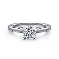 Gabriel & Co Platinum Engagement Ring