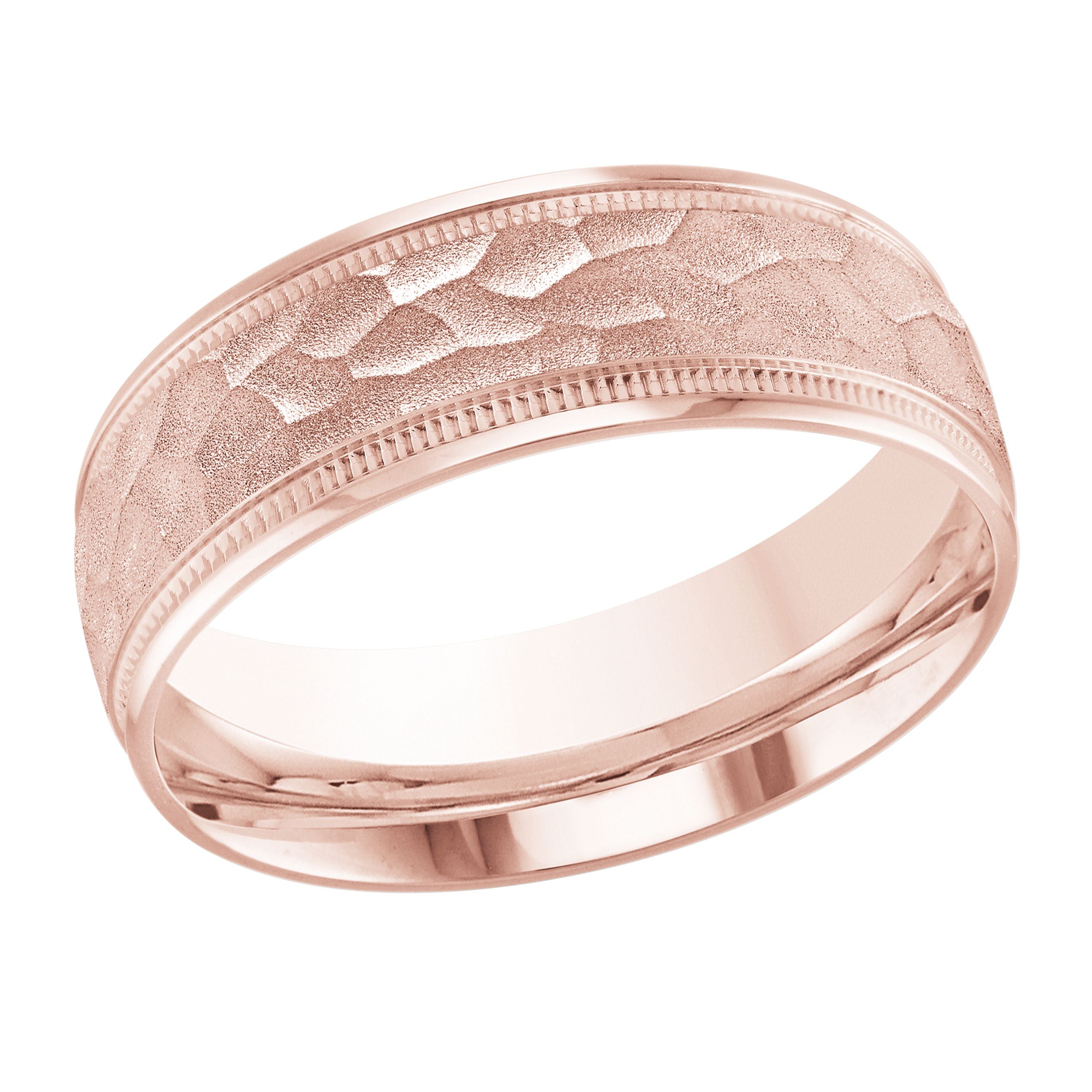 Traditional Milgrain Wedding Band