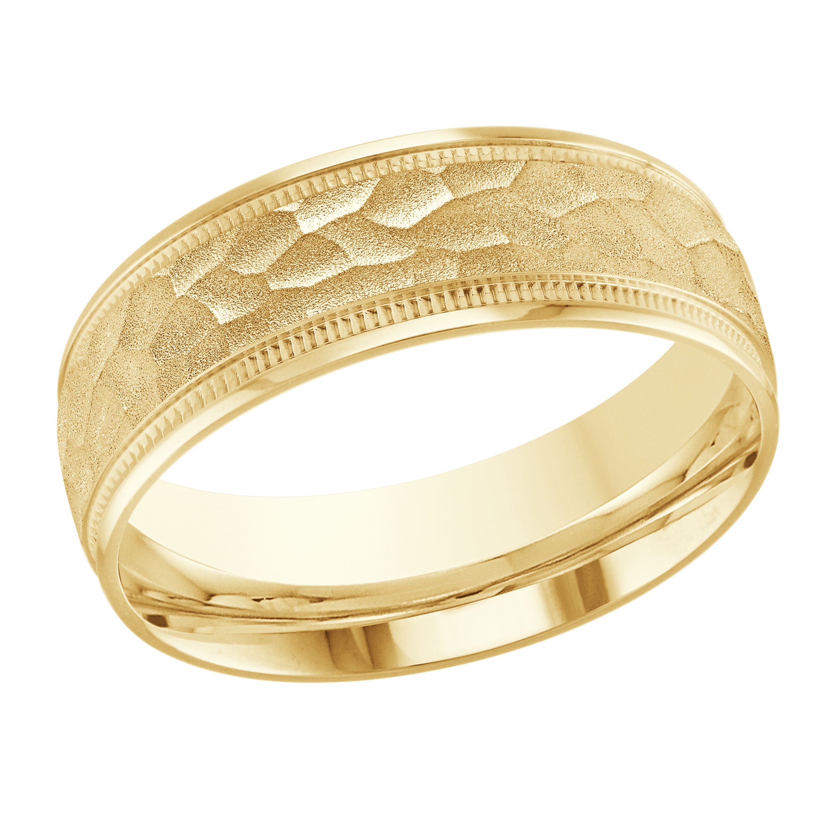 Traditional Milgrain Wedding Band