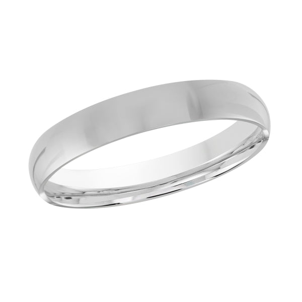 14K Gold Polished Finish Wedding Band