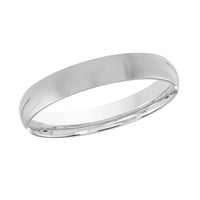 14K Gold Polished Finish Wedding Band