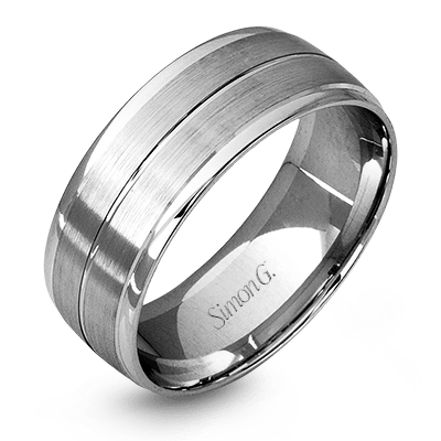 Simon G Two-Toned Wedding Band