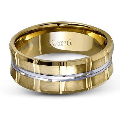 Simon G Cable Wedding Band