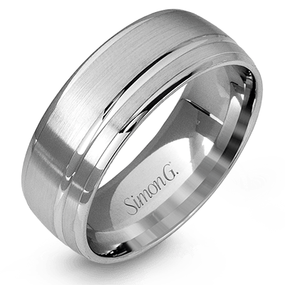 Simon G Two-Toned Wedding Band