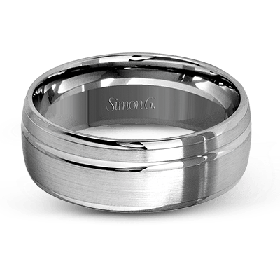 Simon G Two-Toned Wedding Band