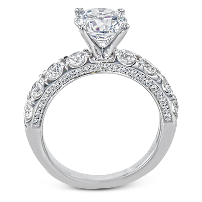 Simon G Multi Stone Engagement Ring