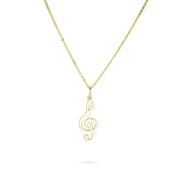 Treble Clef Necklace