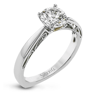 Simon G Solitaire Engagement Ring