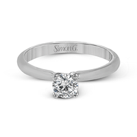 Simon G Solitaire Engagement Ring