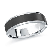 14k Gold & Tantalum Wedding Band