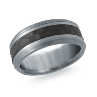 14k Gold & Tantalum Wedding Band