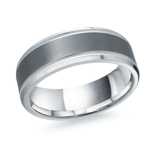 14k Gold & Tantalum Wedding Band