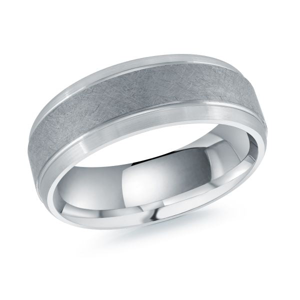 14k Gold & Tantalum Wedding Band