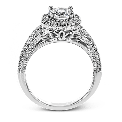 Simon G Split Band Engagement Ring