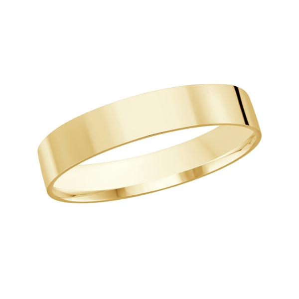 Traditional Flat Wedding Band