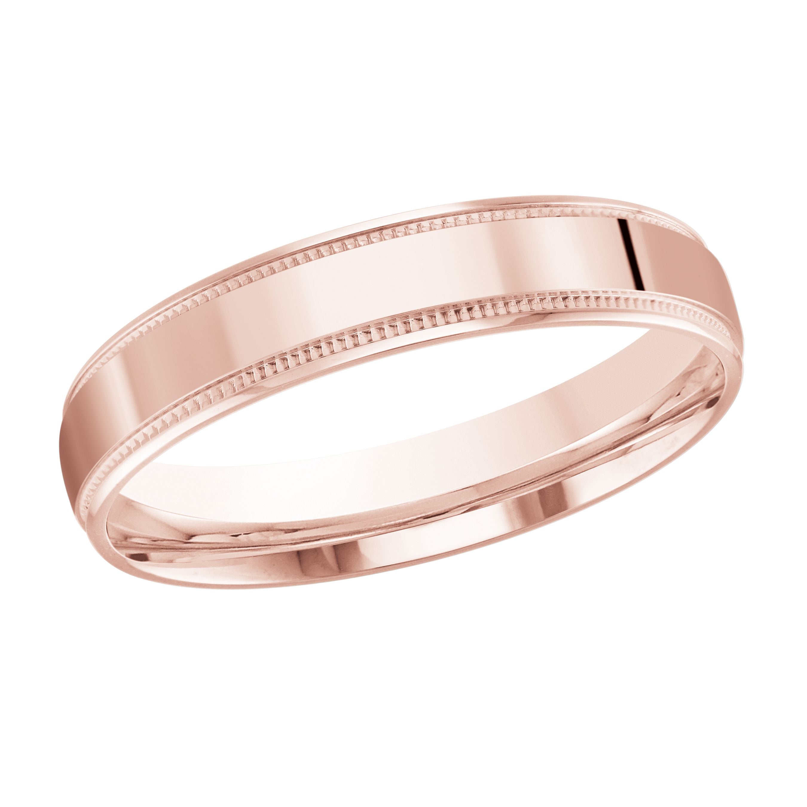 Traditional Milgrain Wedding Band