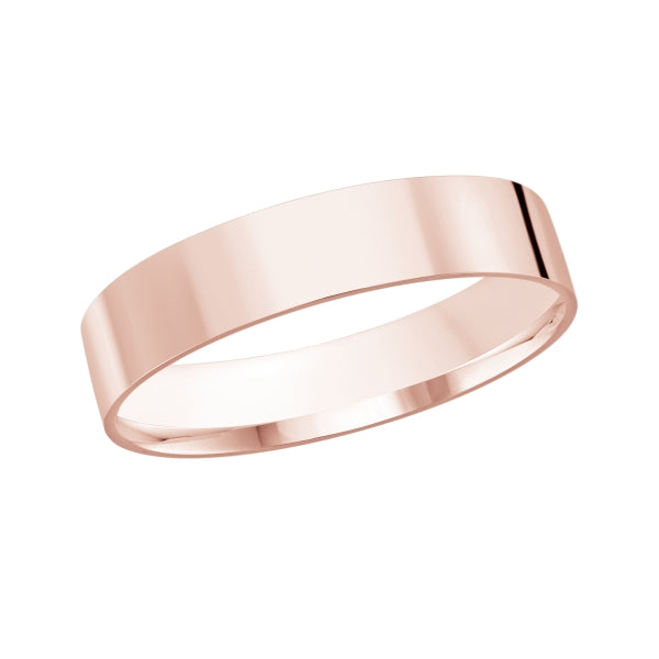 Traditional Flat Wedding Band