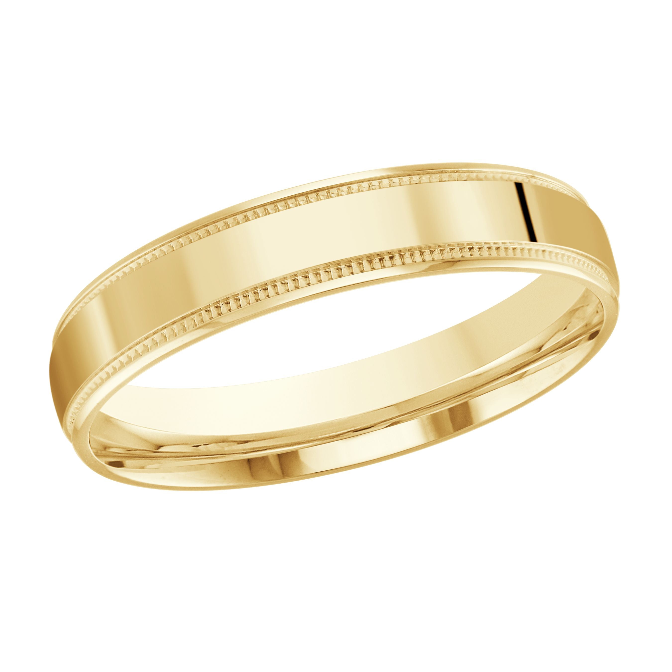 Traditional Milgrain Wedding Band