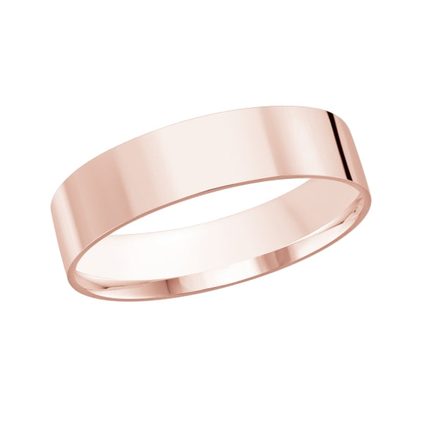 Traditional Flat Wedding Band