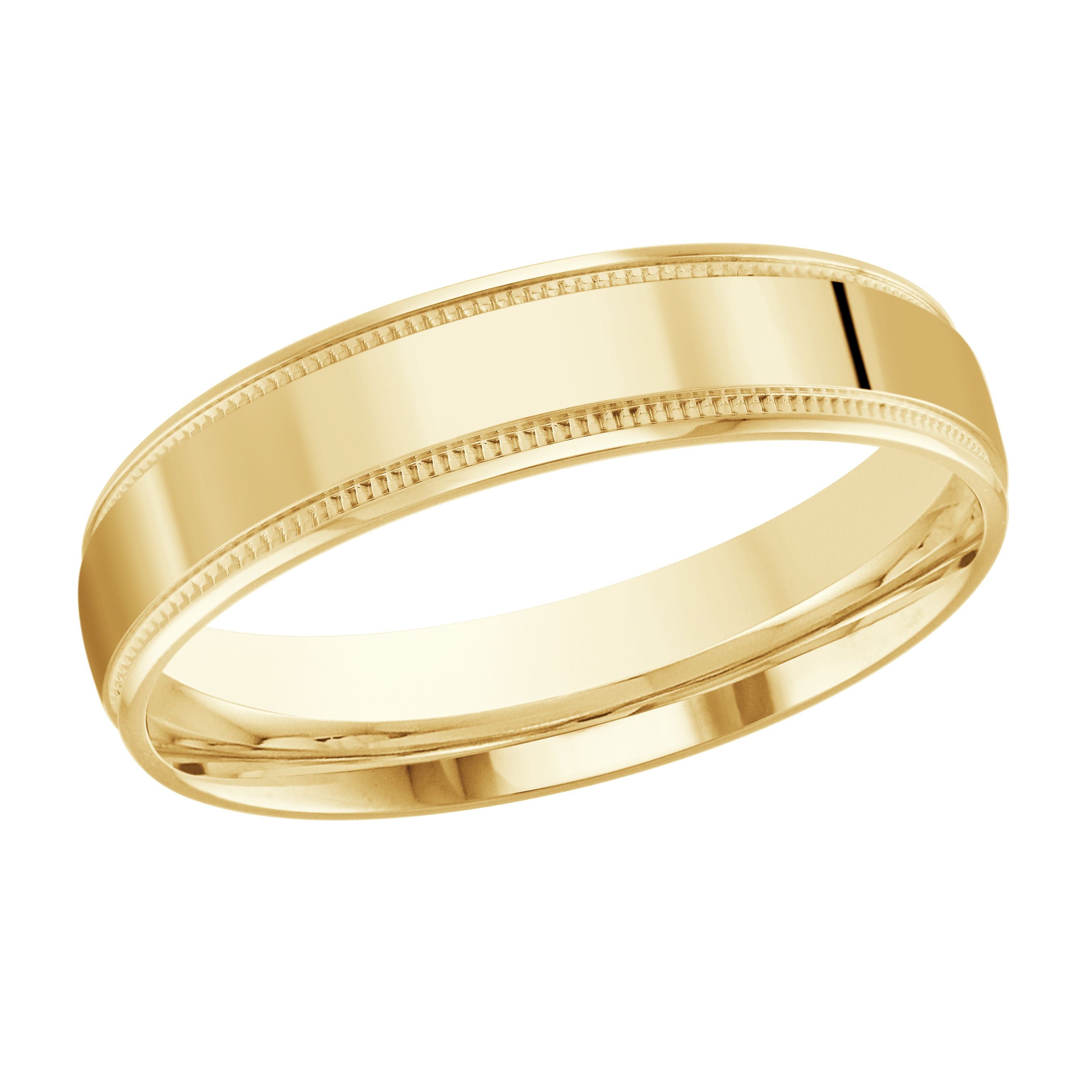 Traditional Milgrain Wedding Band