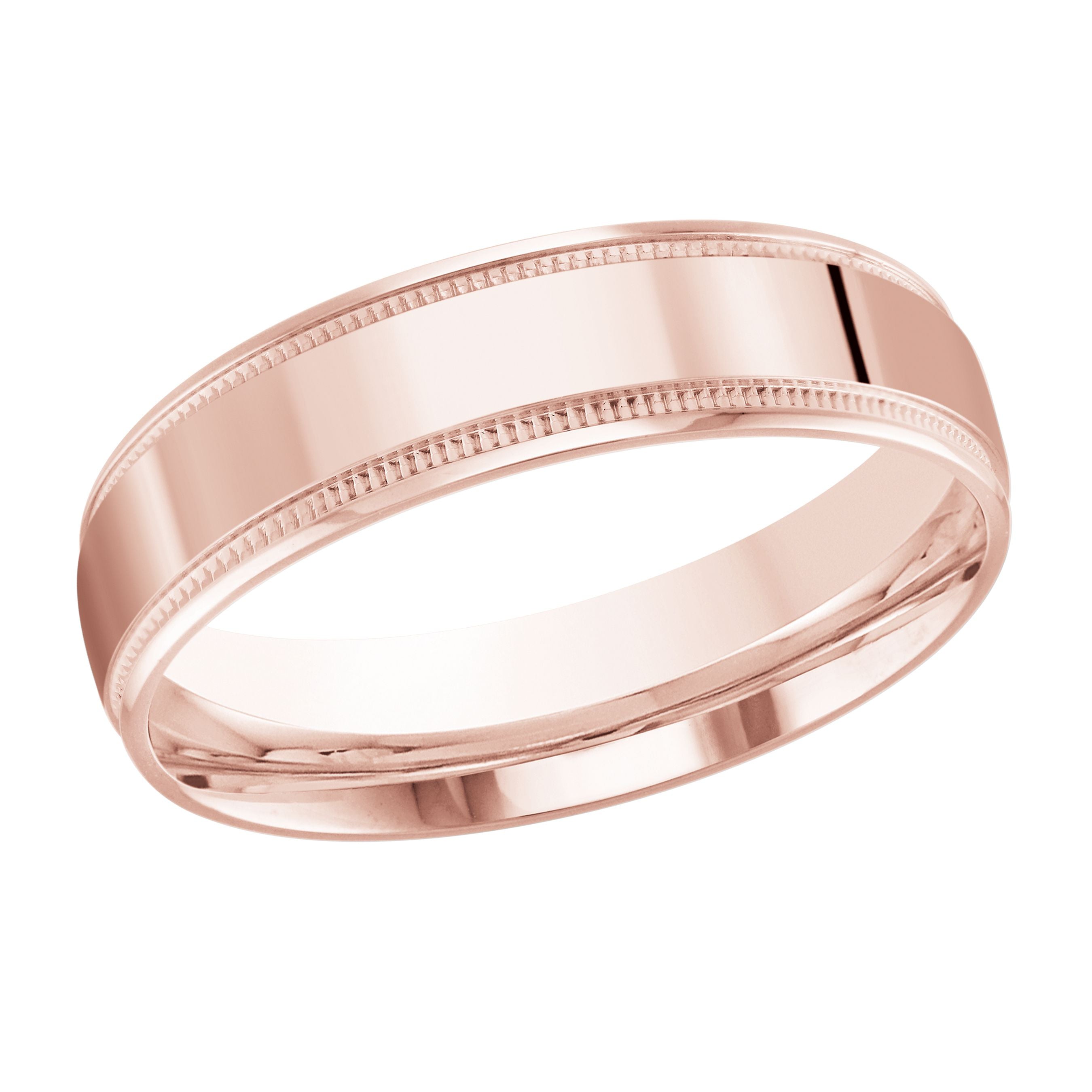 Traditional Milgrain Wedding Band