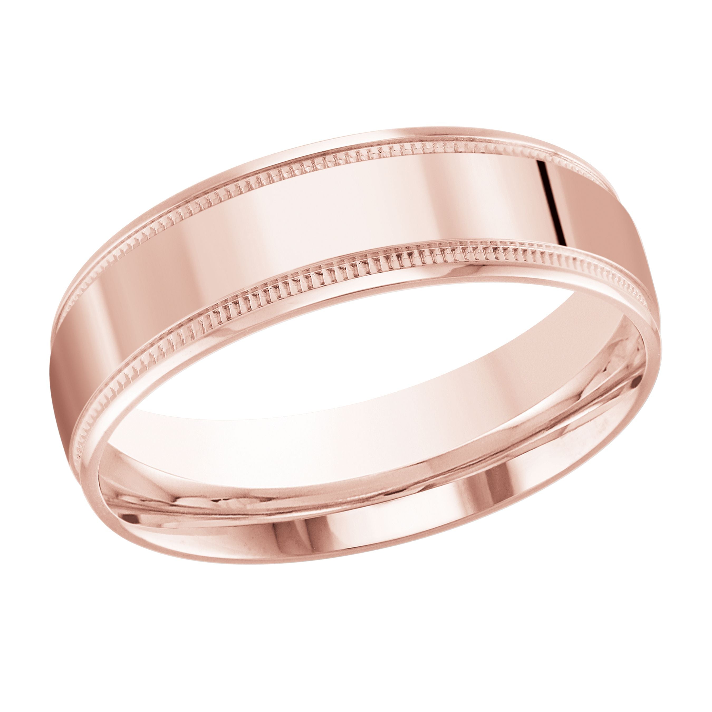 Traditional Milgrain Wedding Band