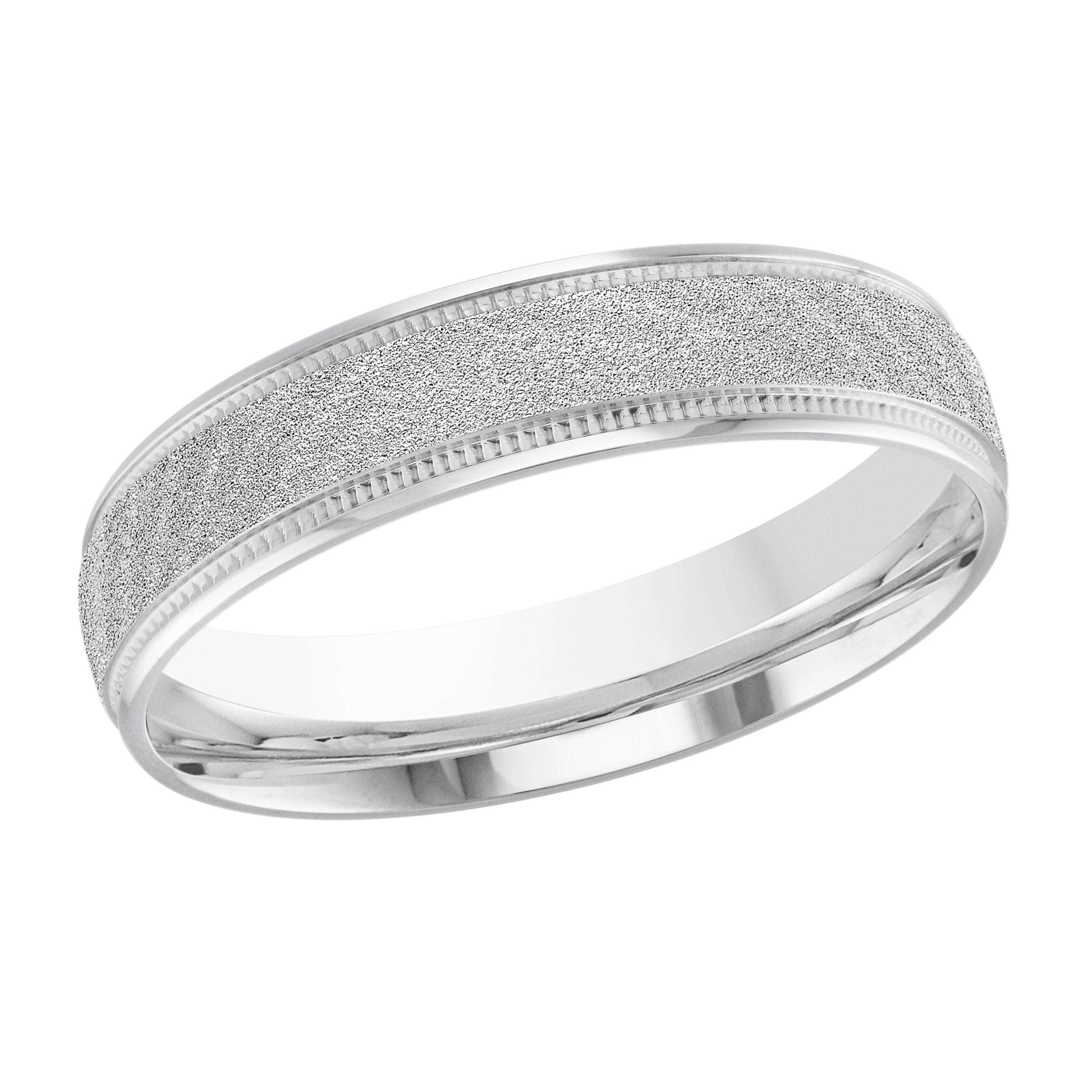 Traditional Milgrain Wedding Band