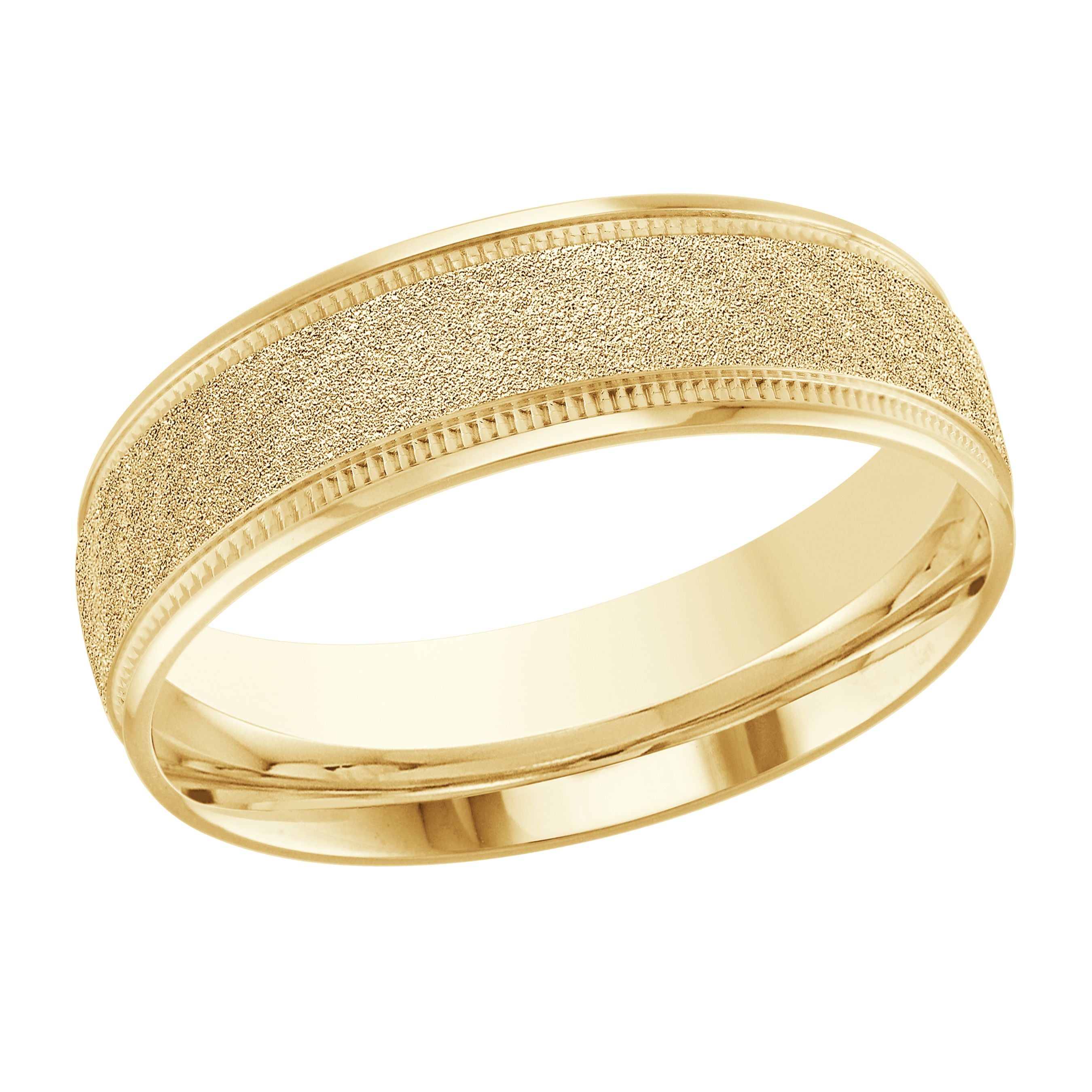 Traditional Milgrain Wedding Band