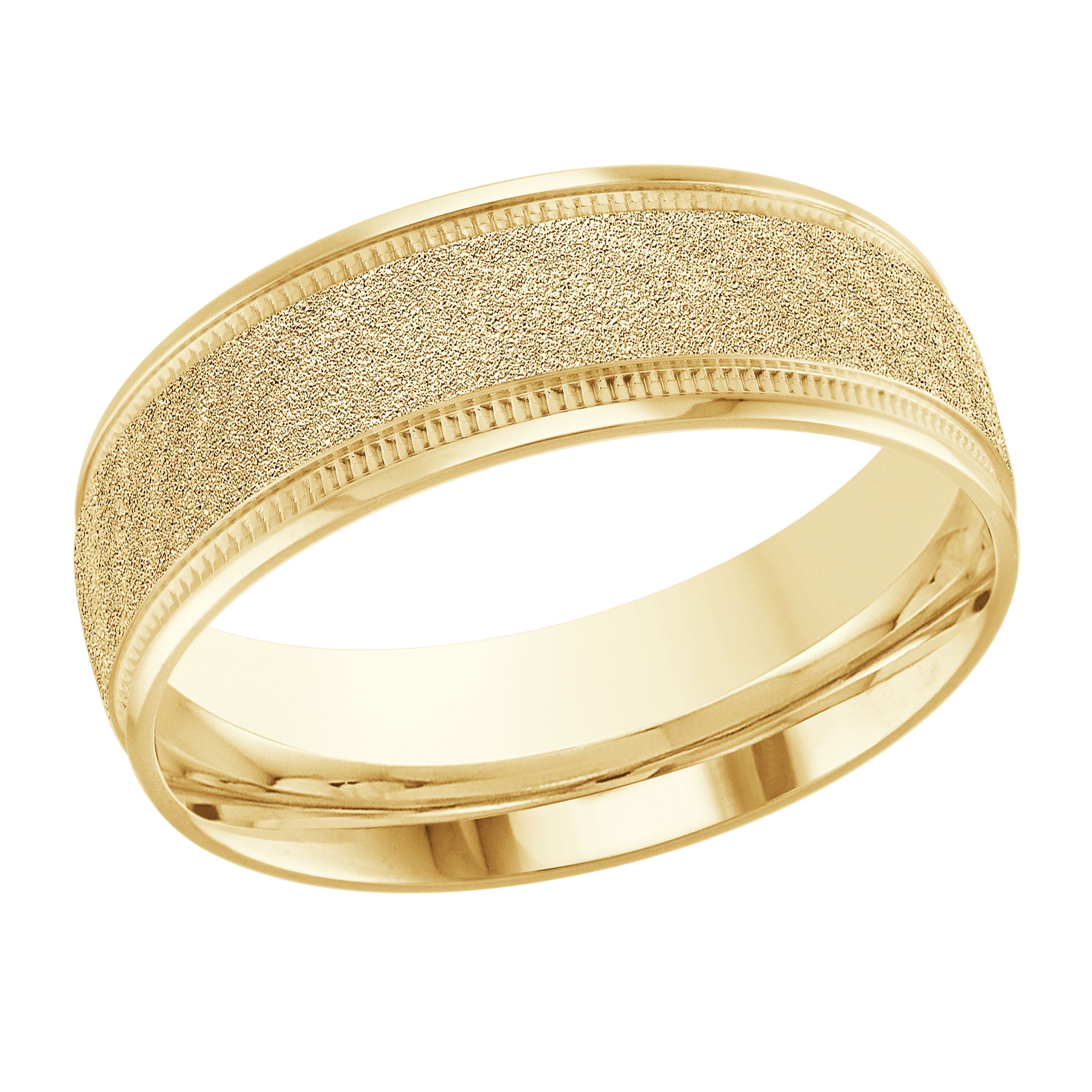 Traditional Milgrain Wedding Band