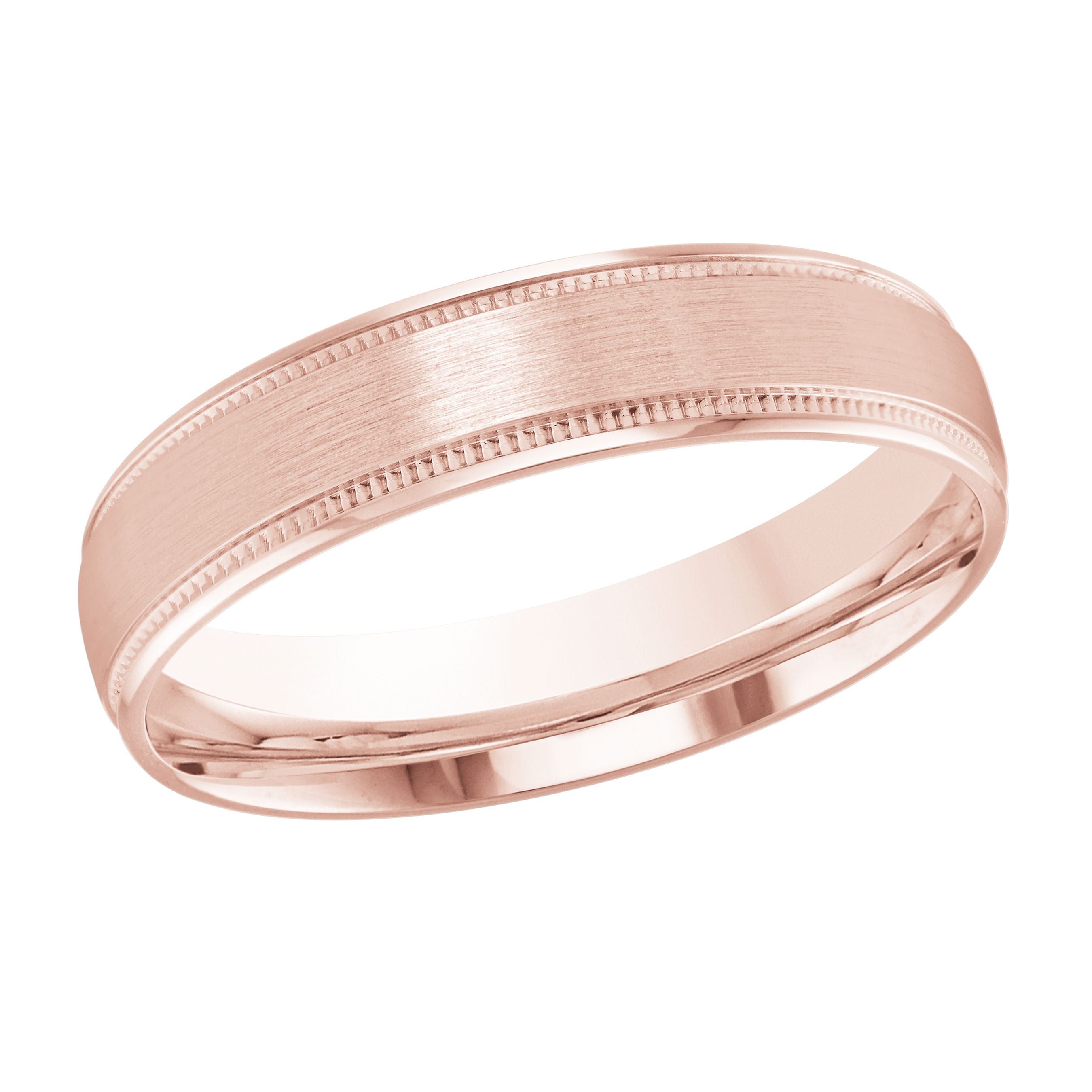 Traditional Milgrain Wedding Band