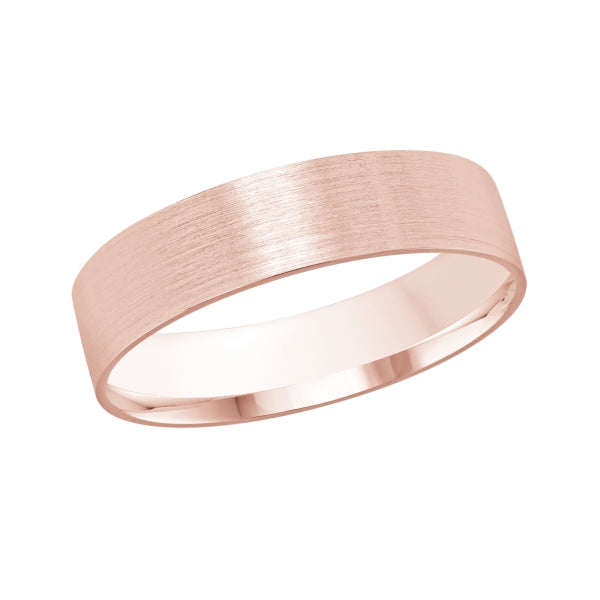 Traditional Flat Wedding Band