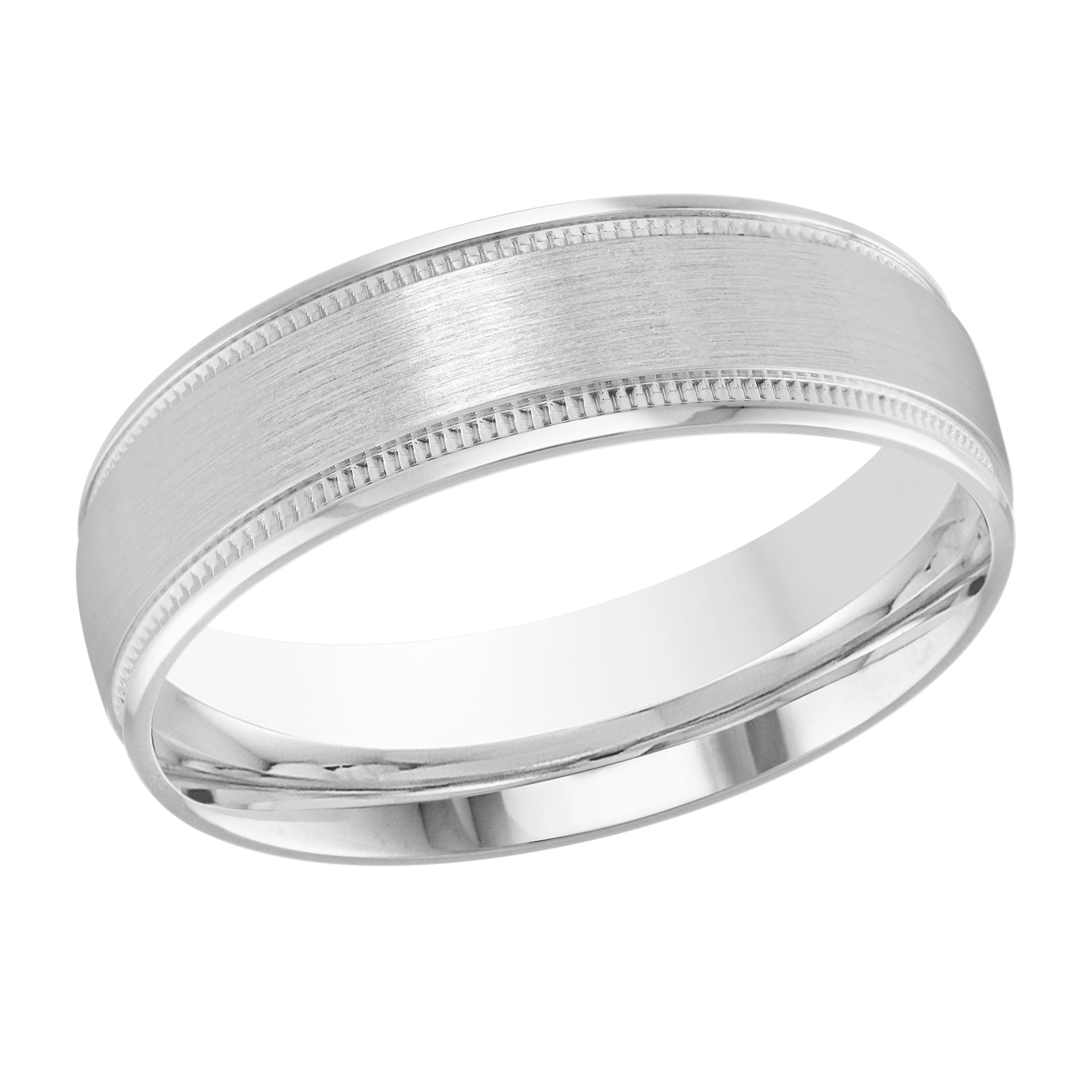 Traditional Milgrain Wedding Band