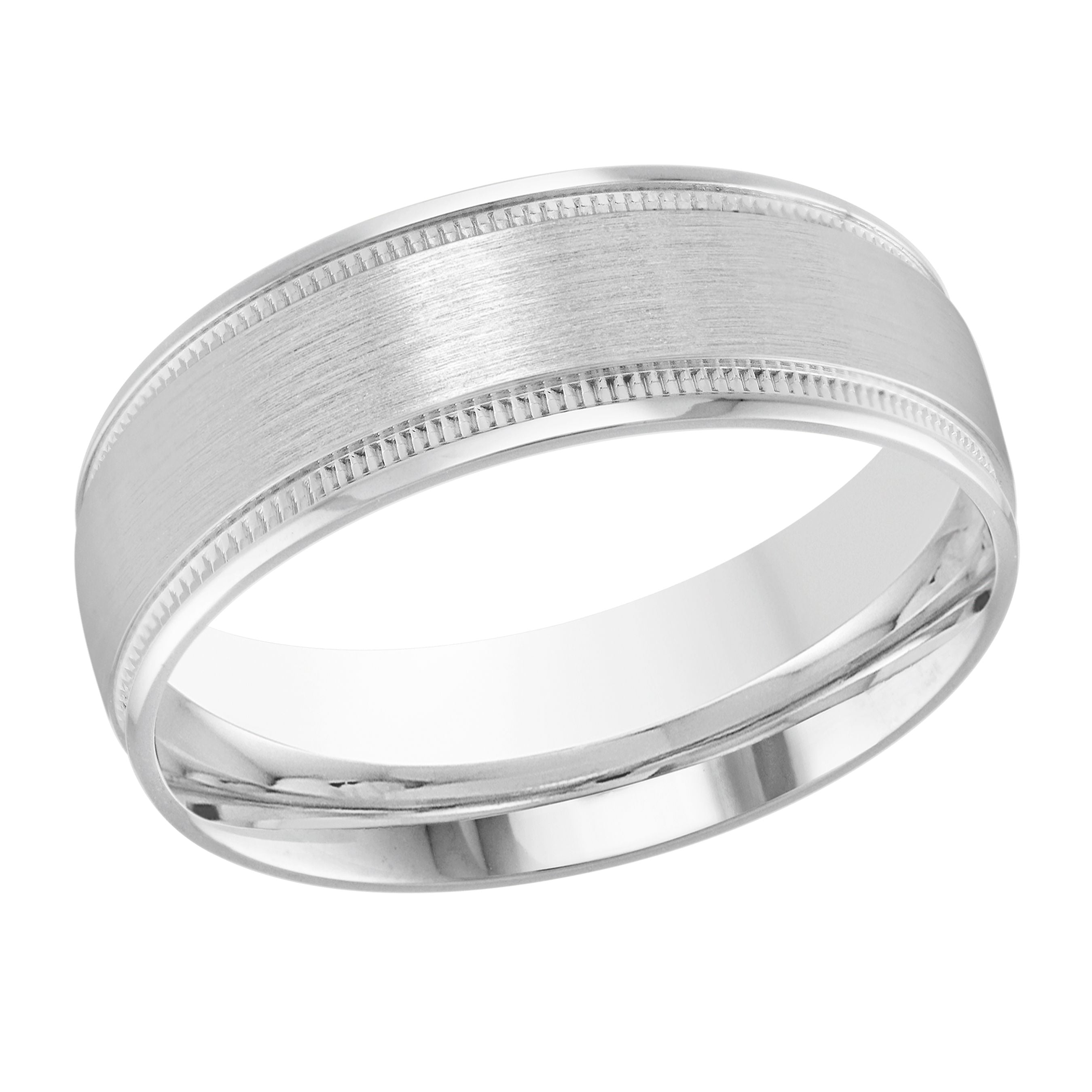 Traditional Milgrain Wedding Band