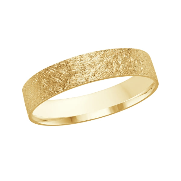 Traditional Flat Wedding Band