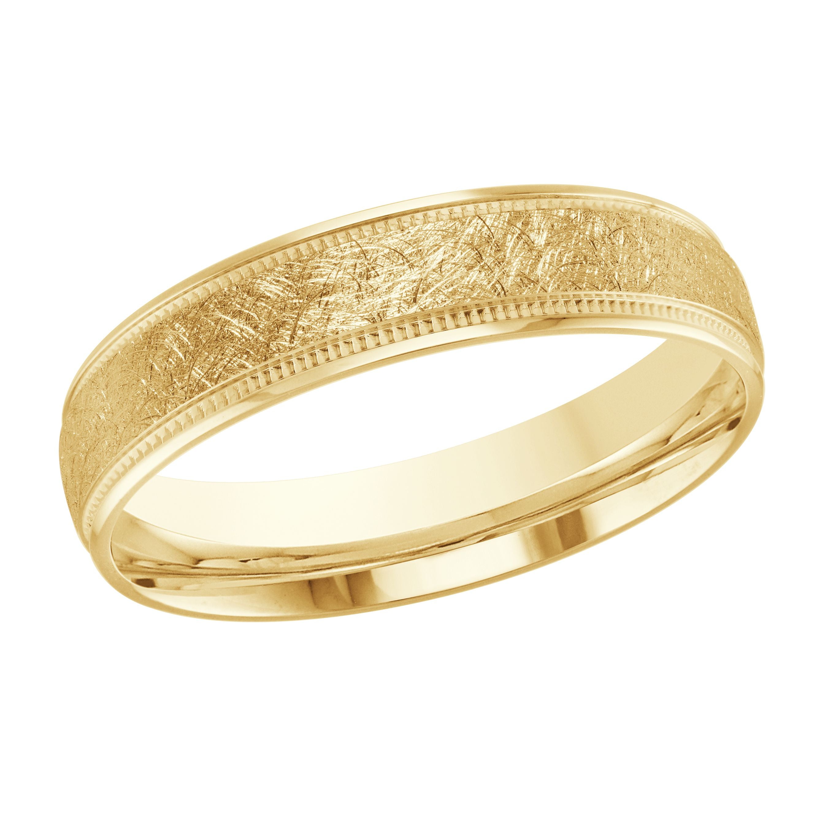 Traditional Milgrain Wedding Band