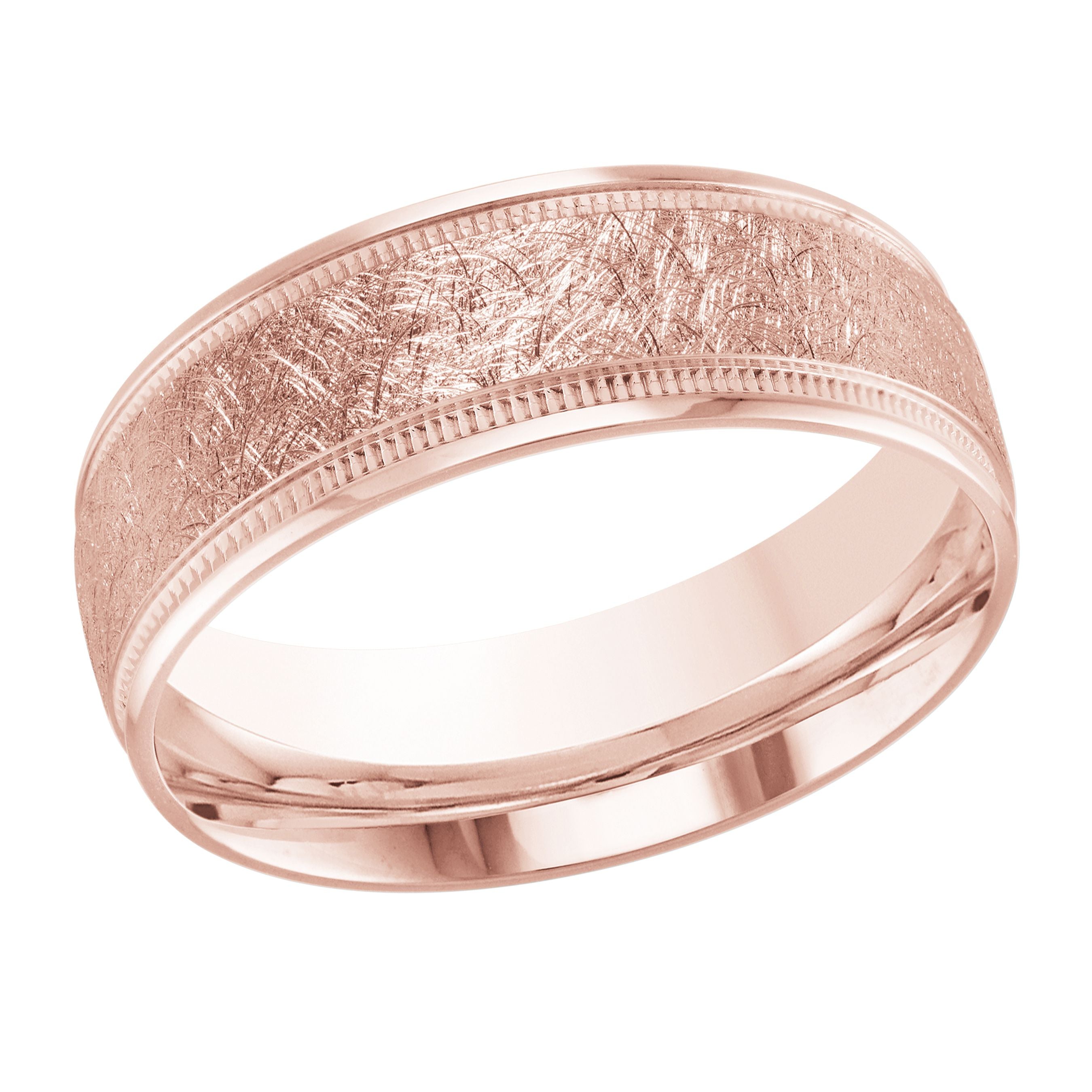 Traditional Milgrain Wedding Band