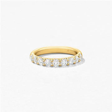 18K Yellow Gold Signature Diamond Band