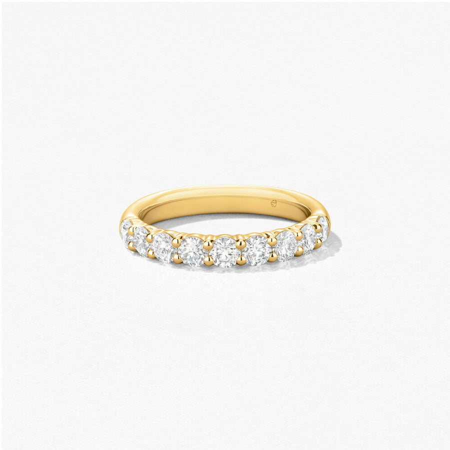 18K Yellow Gold Signature Diamond Band