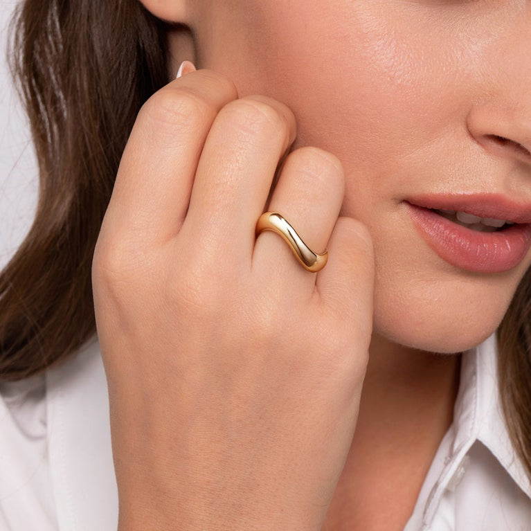 Wavy Stackable Ring