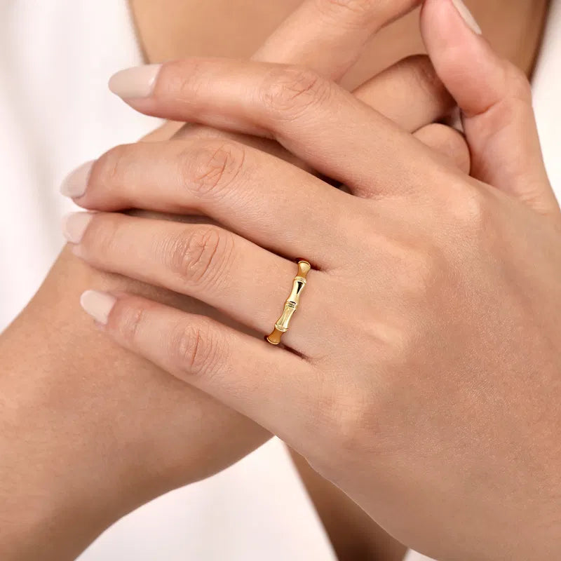 Bamboo Stackable Ring