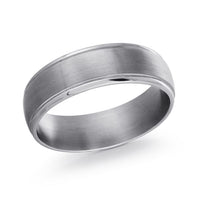 Tantalum Satin Finish Wedding Band