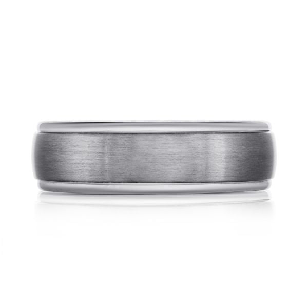 Tantalum Satin Finish Wedding Band