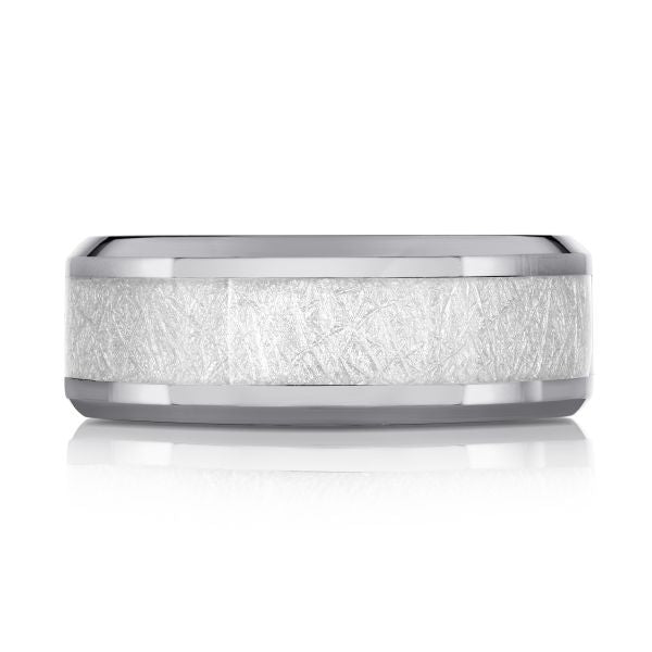 Tantalum & Meteorite Wedding Band