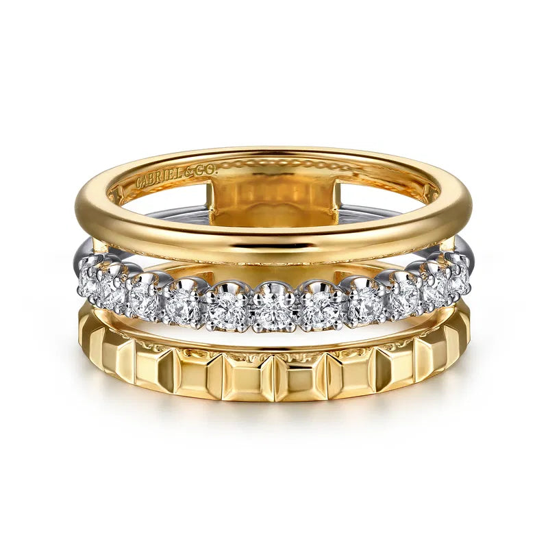 Diamond Easy-Stack Ring