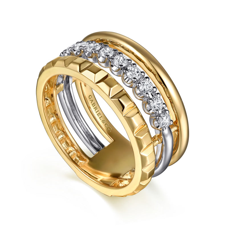 Diamond Easy-Stack Ring
