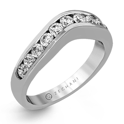 14k Gold  Diamond Wedding Band