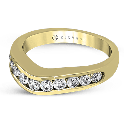 14k Gold  Diamond Wedding Band