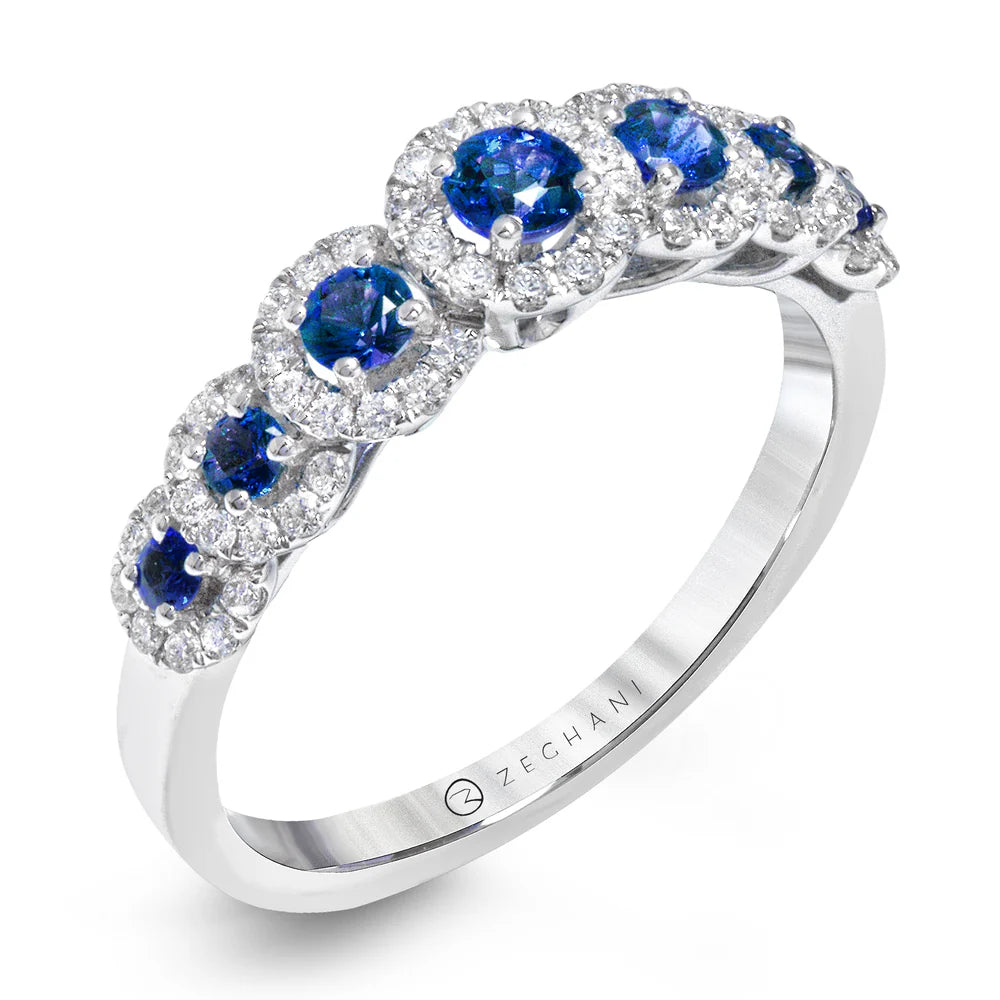 Blue Sapphire Dinner Ring