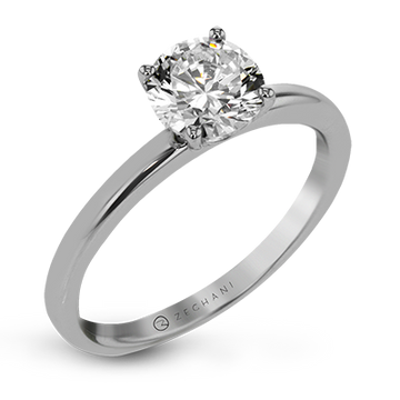 14k Gold Solitaire Engagement Ring