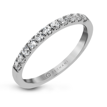 14k Gold Diamond Wedding Band